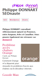 Mobile Screenshot of philippe-donnart.com